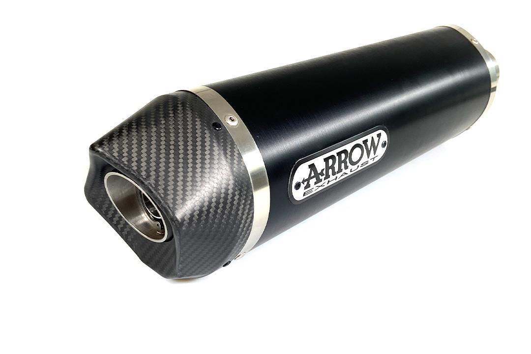 ARROW RACE TECH black aluminium exhaust for Kymco AK550 2017-