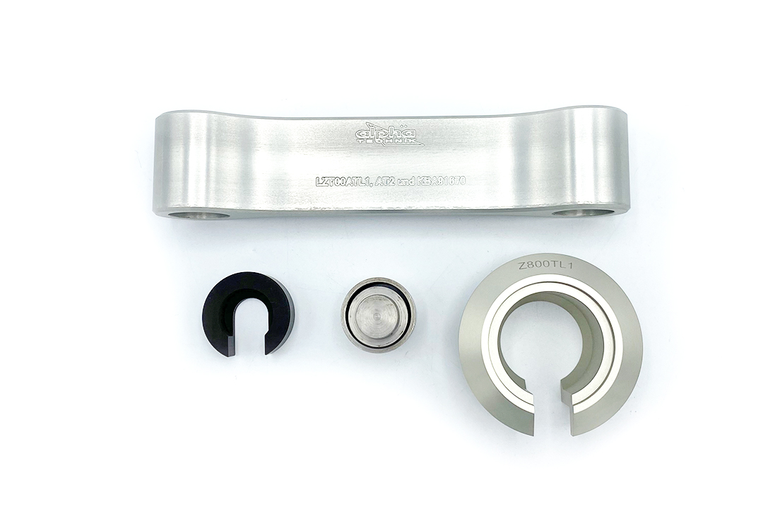 alpha Technik Lowering Kit 40mm for Kawasaki Z900 Type ZR900F, ZR900H, ZR900P, from model year 2020-