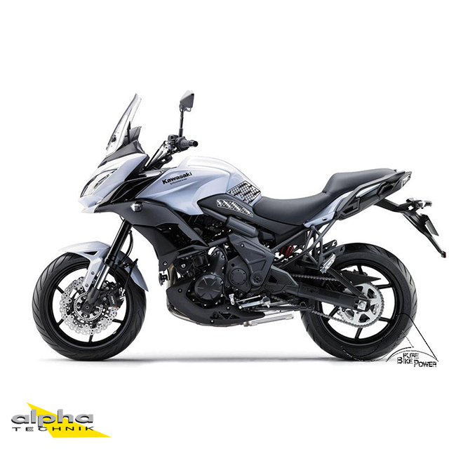 Stompgrip clear, Volcano, for Kawasaki Versys 650, 2015-2021