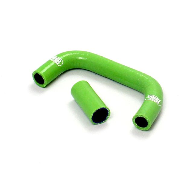 SAMCO SPORT Silicone Oil Breather Hose Kit green for Kawasaki ZX6R Model Year 2009-2024