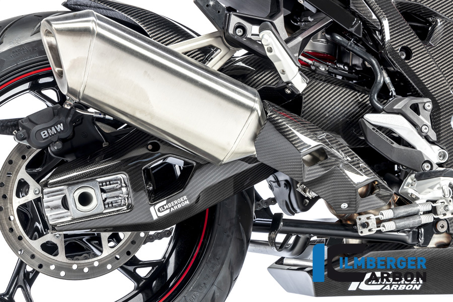 Ilmberger Carbon Swingarm Cover right side R/S, glossy, BMW S1000XR 2020- M1000XR 2024-