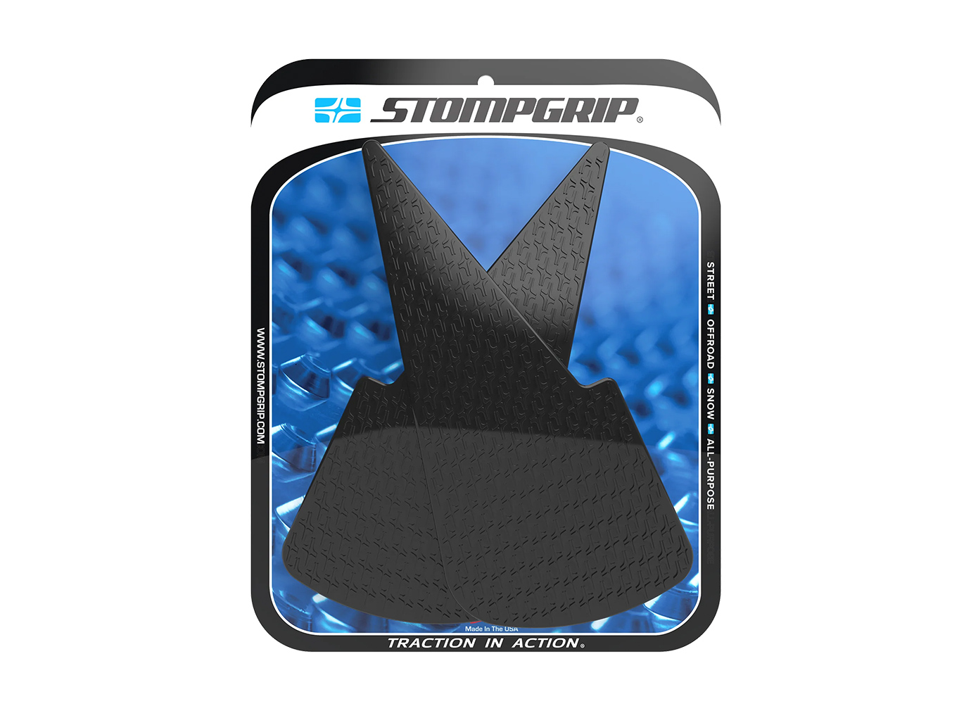 Stompgrip fuel tank Pad black, Icon, Streetbike fuel tank Kit for KTM 1290 Super Duke R, 2014-2019
