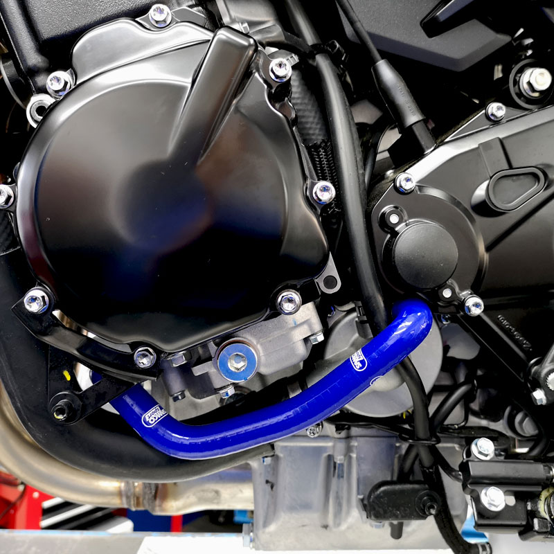 SAMCO SPORT Silicone Hose Kit Blue for Suzuki GSX-S 750Z Model Year 2017-2024