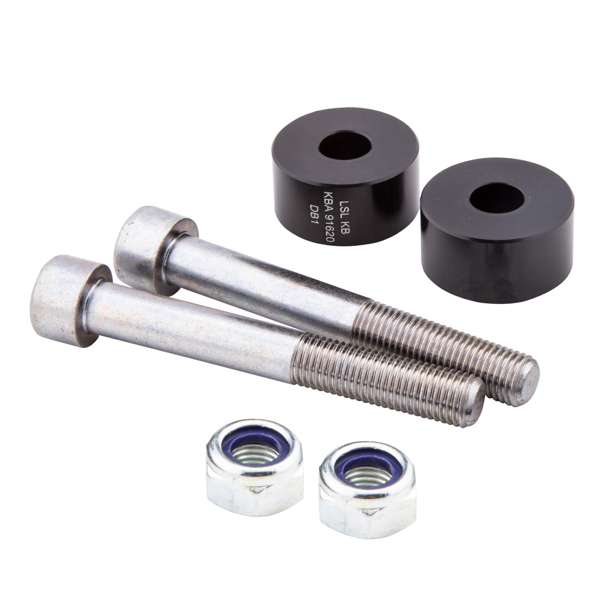 LSL Clamp Riser 15 mm, Screw Length 85 mm, black