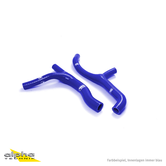 SAMCO SPORT Silicone Hose Kit blue for Suzuki DRZ400E model year 2000-2002