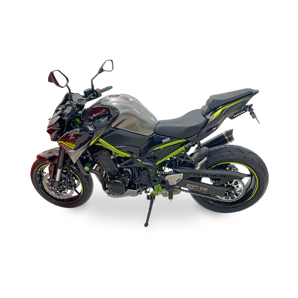 ARROW STREET THUNDER DARK Exhaust for Kawasaki Z900 2020- Aluminium