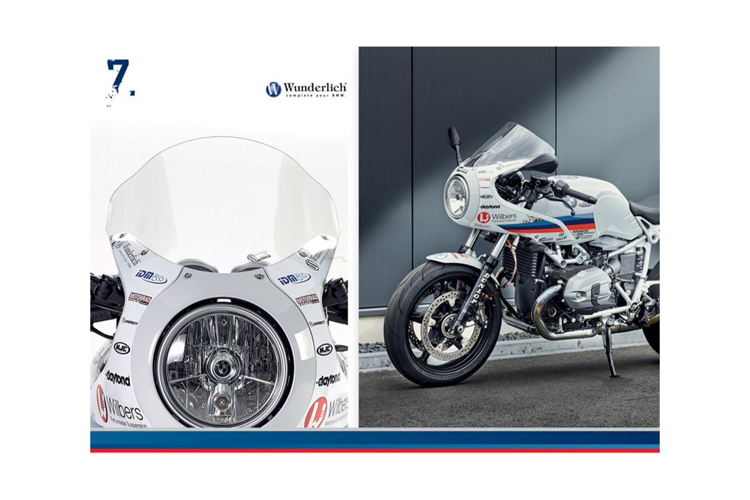Wilbers BoxerCup Road Replica Kit for BMW R nineT Racer