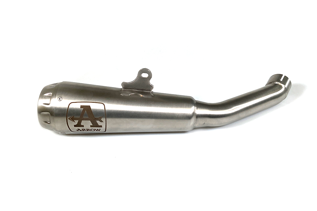 ARROW PRO RACE Exhaust for Husqvarna Svartpilen 401 / Vitpilen 401 2020-, Stainless Steel