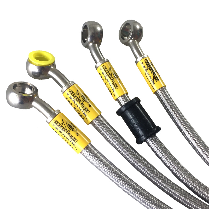 HEL Steel Braided Brake Line fronte, OTM Routing for Suzuki GSX-S750 ...