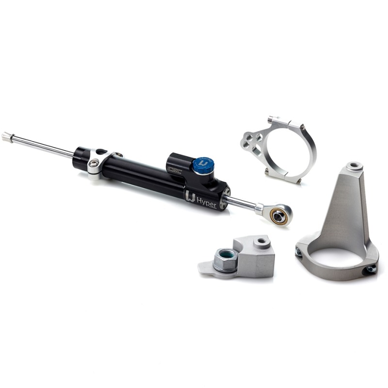 Steering Damper with Vehicle-Specific Mounting Kit for KAWASAKI ZX-6R 07-08