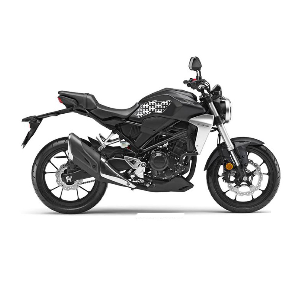 Stompgrip black, Volcano, for Honda CB300R / CB(R)650R, 2019-2025
