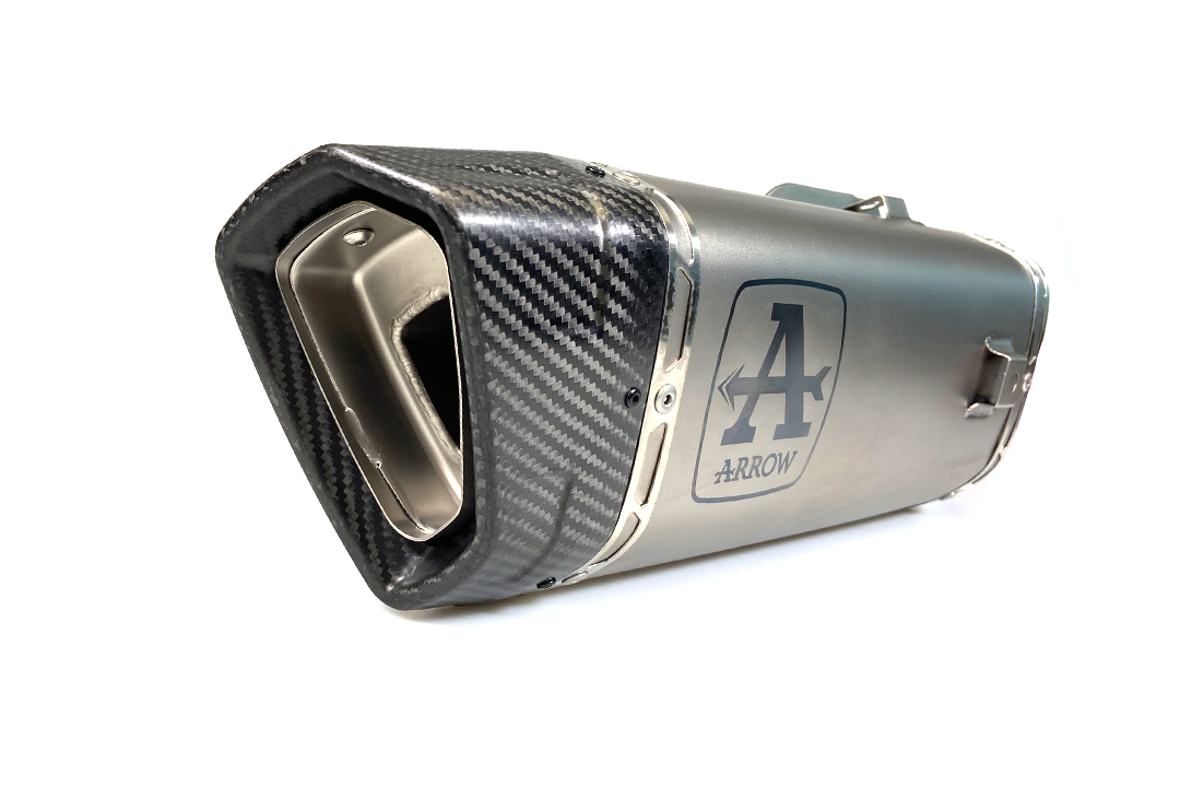 ARROW PISTA Slip-On Titanium for Yamaha MT-10 Model Year 2022-