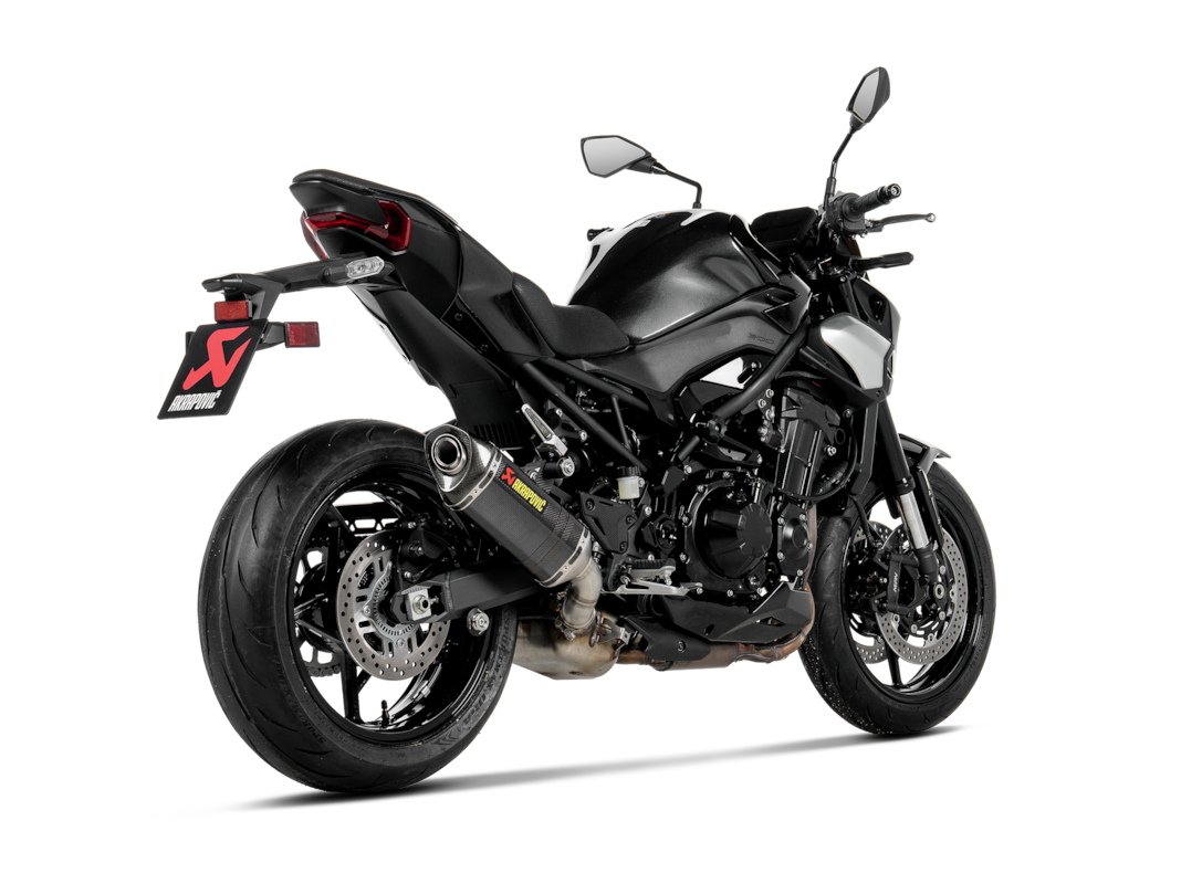 Akrapovic Slip-On Line (Carbon) Exhaust for Kawasaki Z900, 2025-