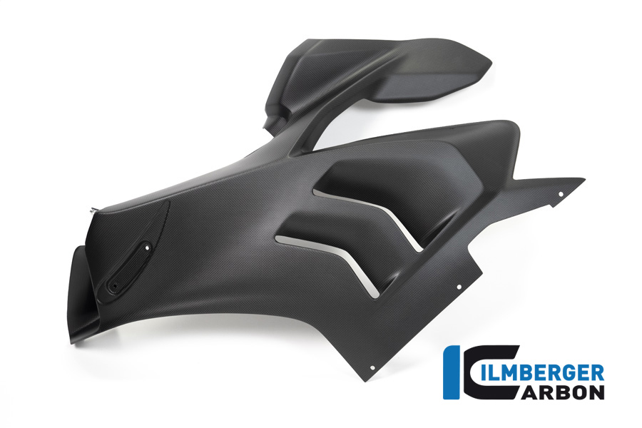 Ilmberger Carbon Fairing Side Panel left side L/S Racing, gloss, Ducati Panigale V4, V4S, V4R 2019-