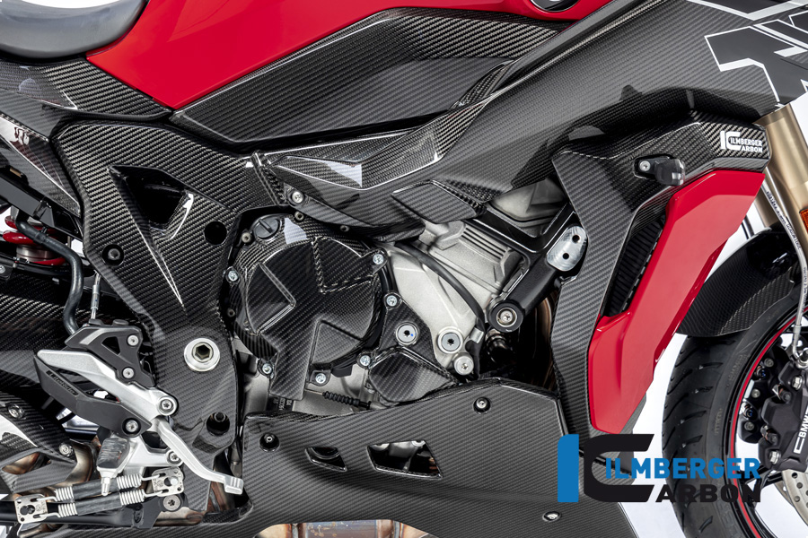 Ilmberger Carbon frame cover right side R/S, glossy, BMW S1000XR 2020- M1000XR 2024-
