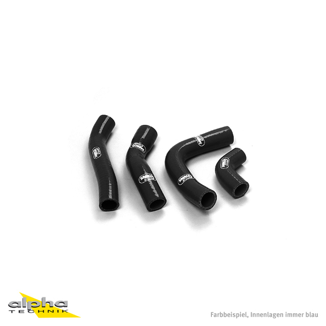 SAMCO SPORT Black Silicone Hose Kit for Yamaha TDM850 Model Year 1991-2001