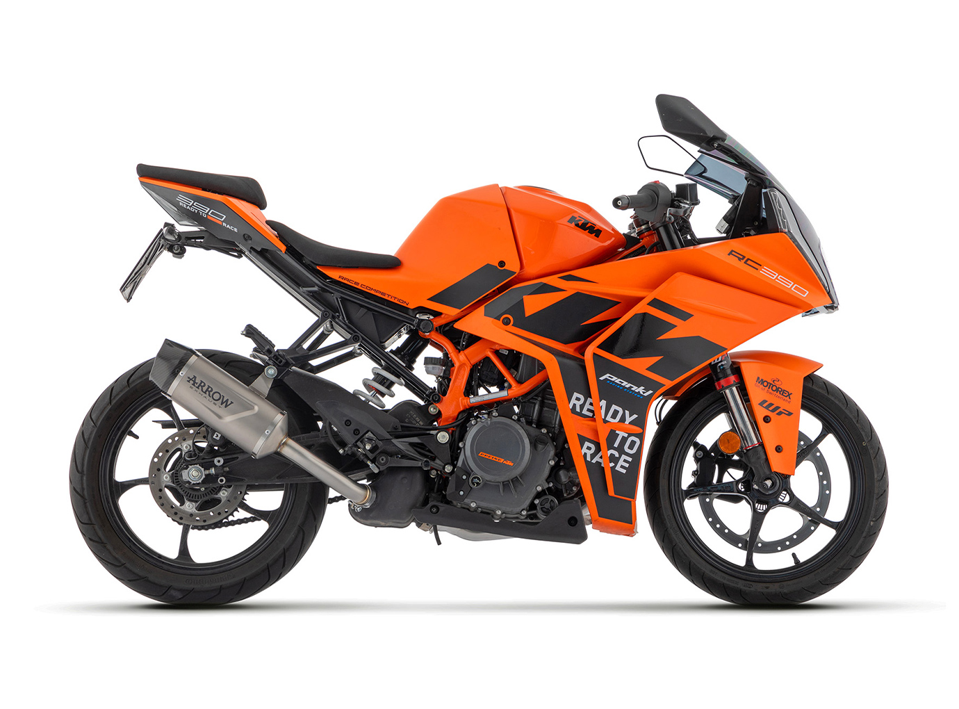ARROW INDY RACE EVO Titanium Exhaust for KTM RC 390 Model Year 2022-