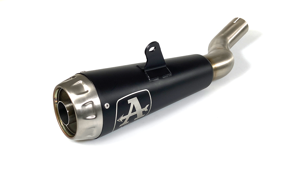 ARROW PRO RACE Black Stainless Steel Exhaust for Honda CB500F / CBR500R 2019-2020