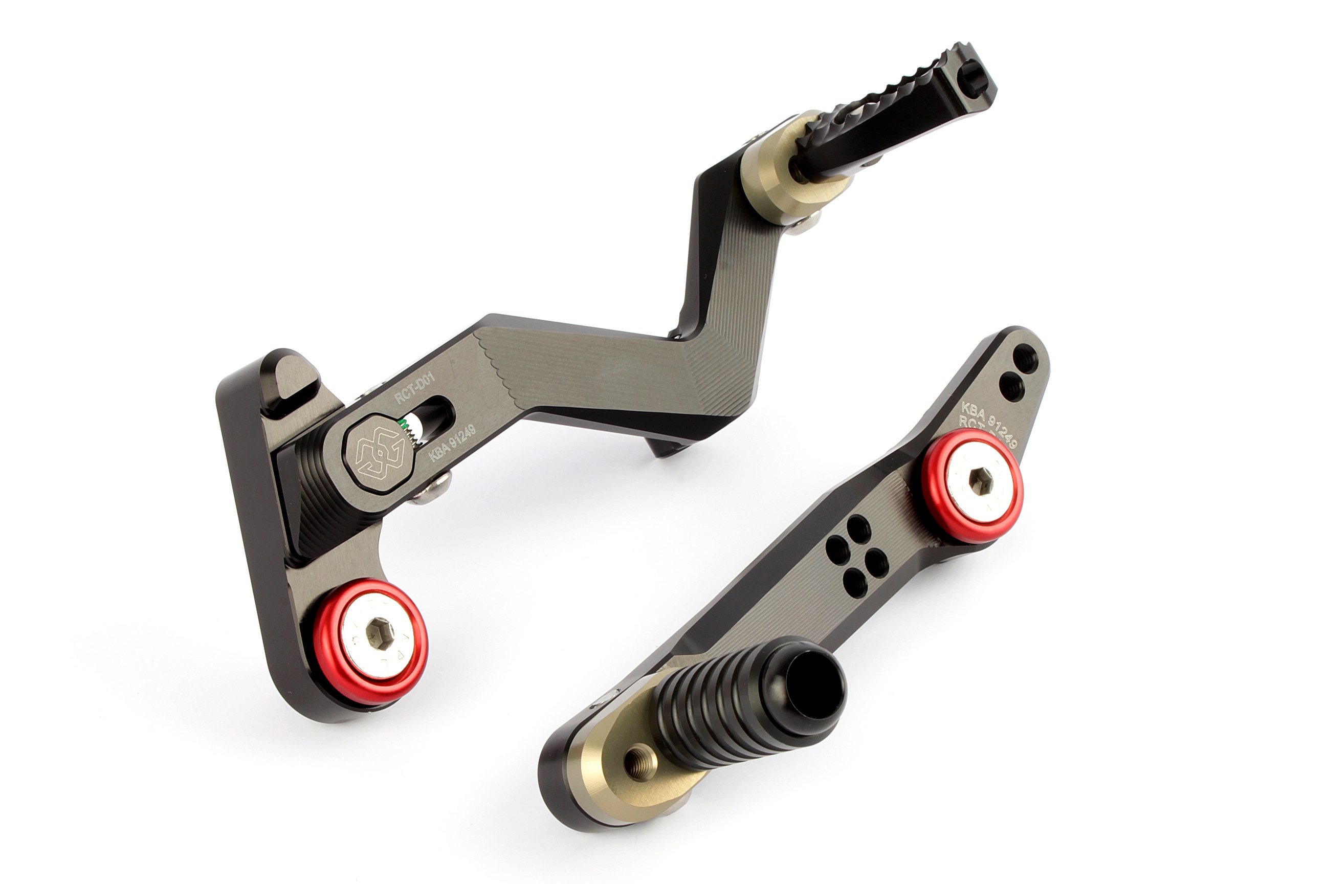 GILLES RCT Gear/Brake Lever Kit, black