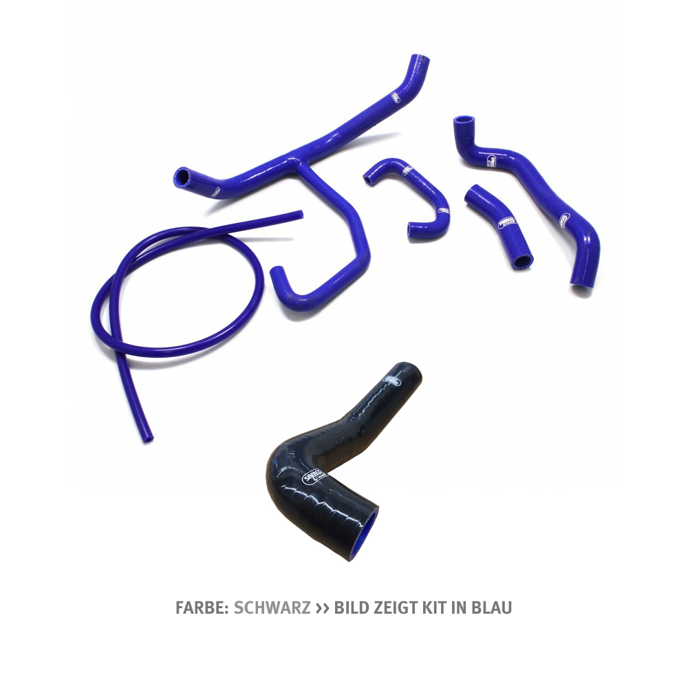SAMCO SPORT silicone hose kit, black, for Triumph Street Triple R model year 2013-2017