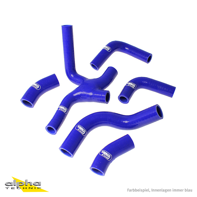 SAMCO SPORT Silicone Hose Kit blue for Ducati 851 888 Model Year 1987-1991
