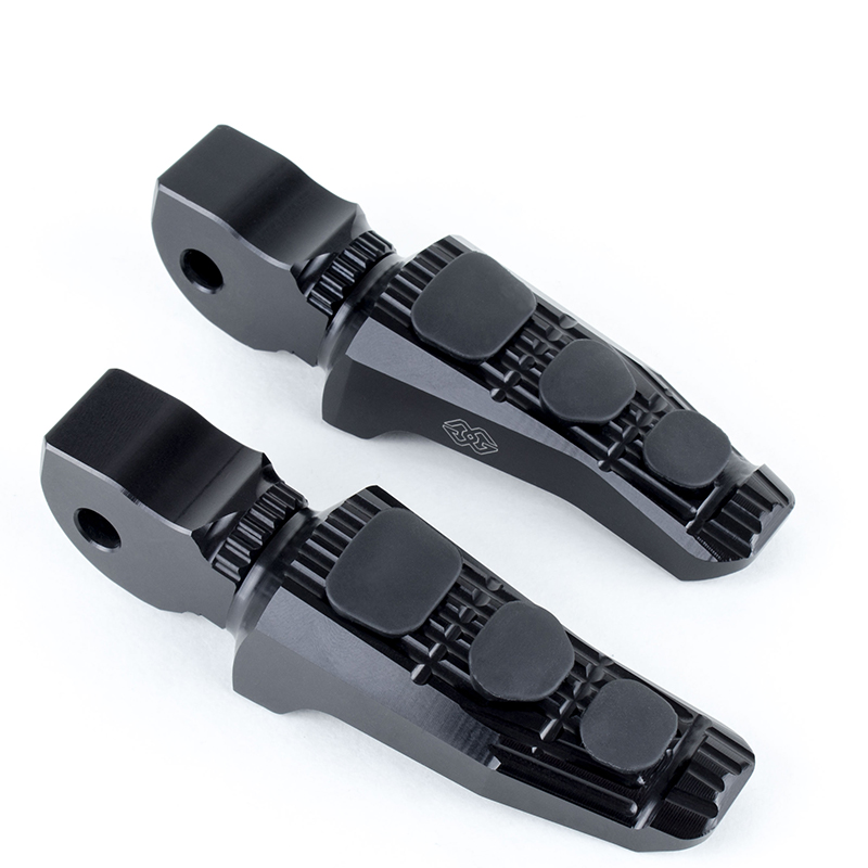 Gilles Replacement Footpeg Kit, Touring, Pillion, black for Honda CBR1000RR, CBR650R