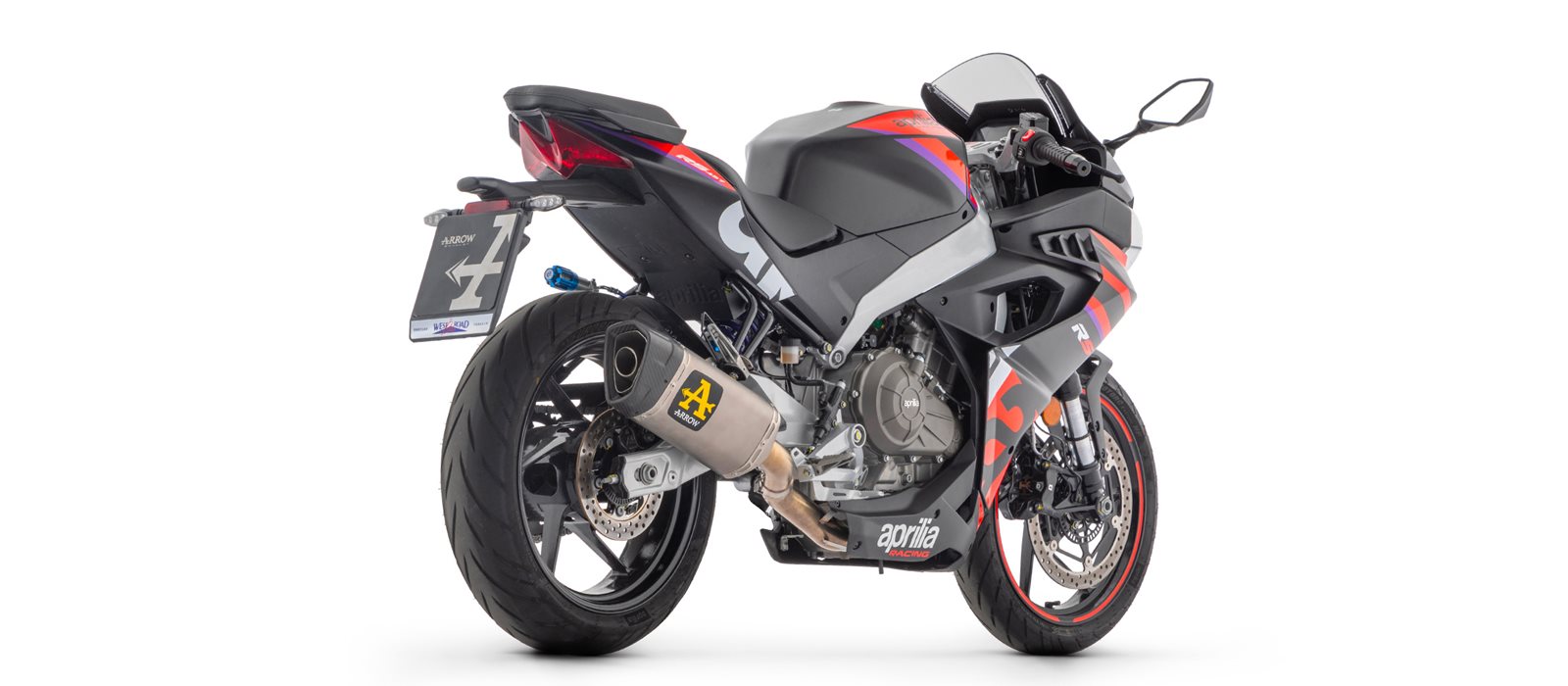 ARROW PISTA Titanium for Aprilia RS457 Model Year 2024-
