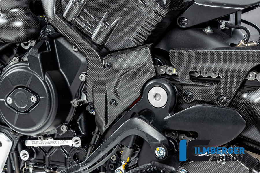 Ilmberger Carbon Sprocket Cover, matt, Ducati Diavel V4, 2023-