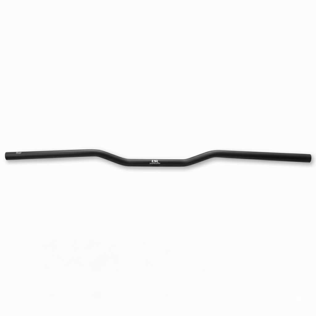 LSL Aluminium handlebar Street Bar A00, 7/8 inch, matt black