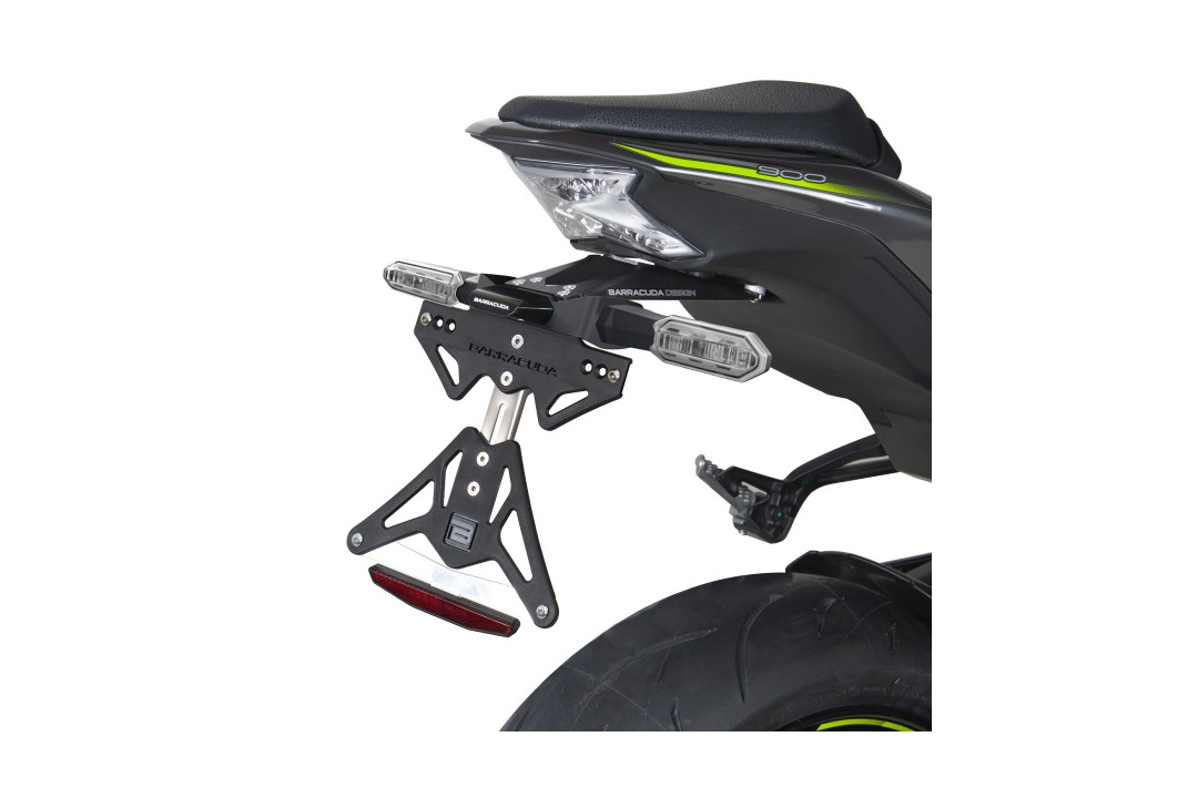 Barracuda Licence Plate Holder for Kawasaki Z900 2017-2020 for Original Indicators