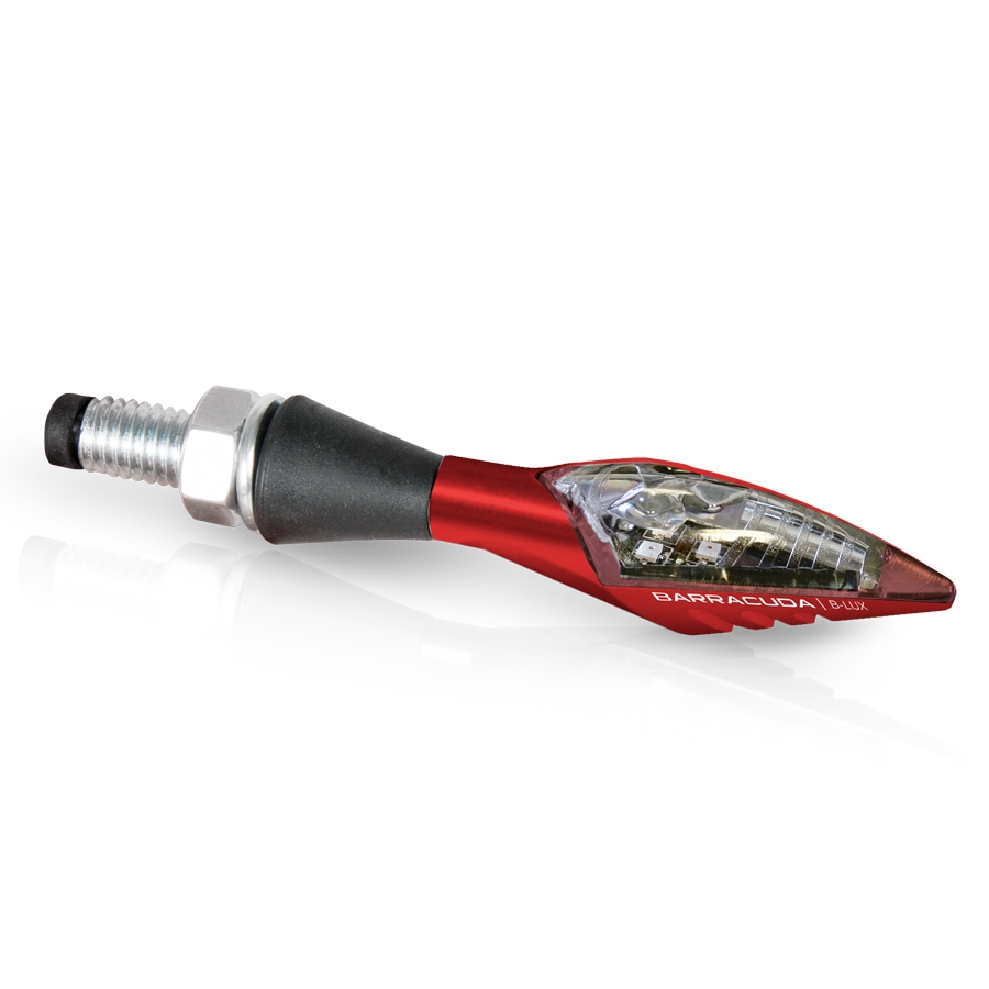 Barracuda flasher light, turn signal X-LED B-LUX red