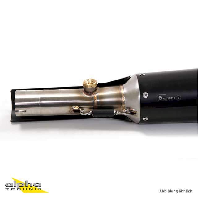 ARROW REBEL Full Exhaust System for Yamaha XV950R 2014-2016, Stainless Steel
