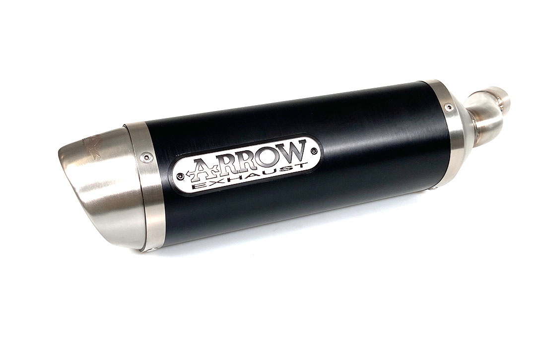 ARROW DARK THUNDER Black Aluminium Exhaust for Honda CB600F / CBR600F 2007-2013