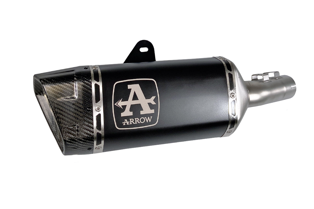ARROW PISTA DARK Slip-On Titanium for Honda CB750 Hornet Model Year 2023-