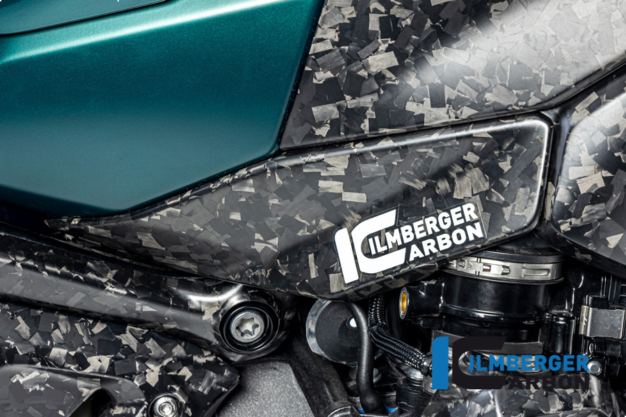 Ilmberger Carbon Lower fuel tank Cover right side R/S, Black Diamond Carbon, Matt, BMW R1300GS 2023-