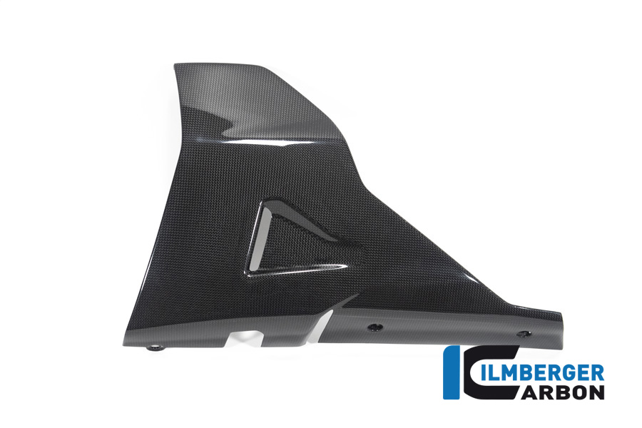 Ilmberger Carbon Belly Pan left side L/S, Glossy, Ducati Diavel 1260, 2019-
