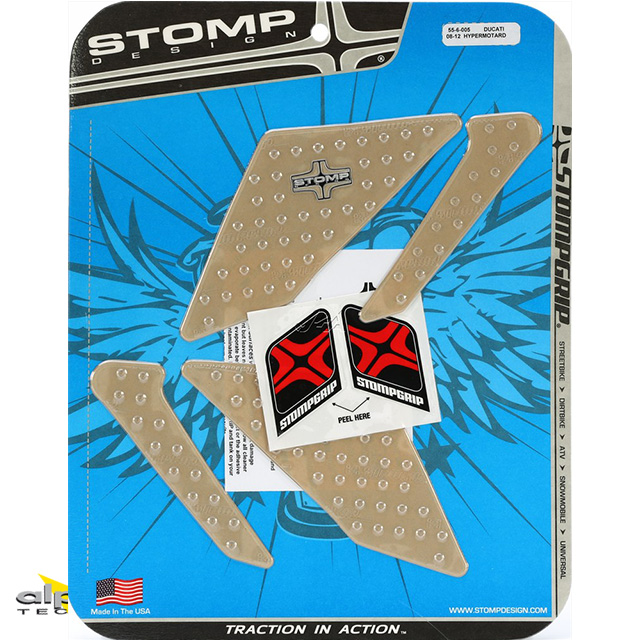 Stompgrip clear, Volcano, for Ducati Hypermotard 1100, 2007-12