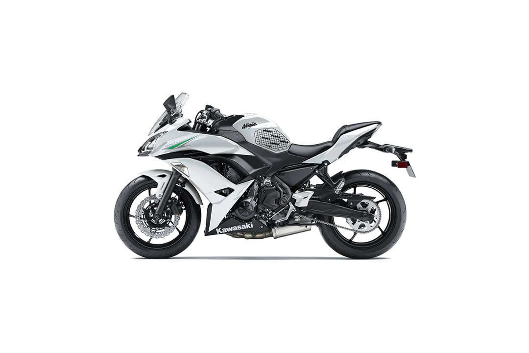 Stompgrip black, Icon, for Kawasaki, Ninja 650, Z650, 2017-2025, Z400, 2019-2025