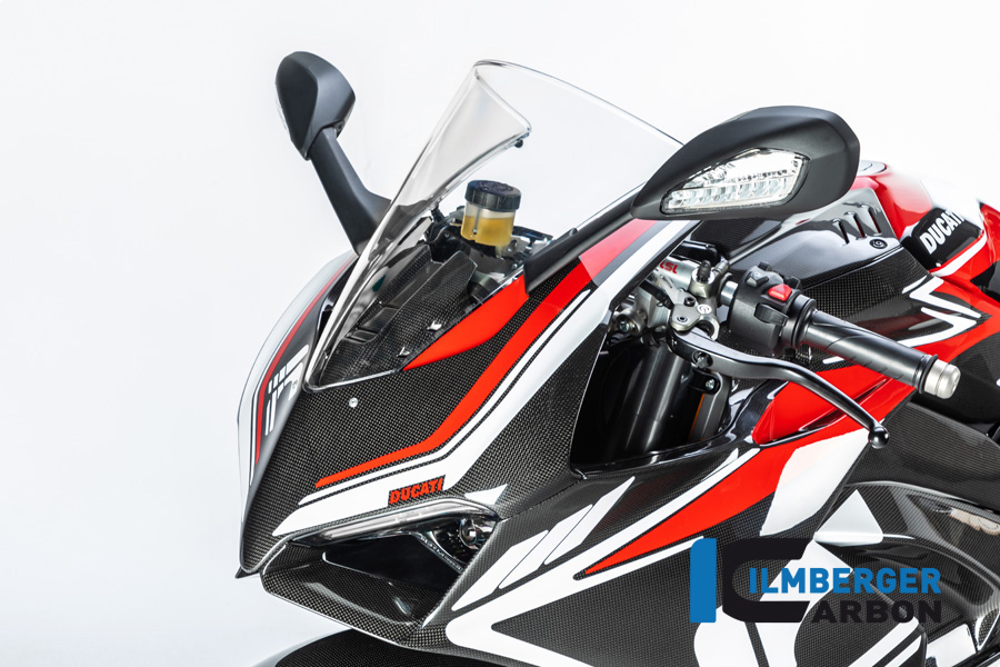 Ilmberger Carbon Gloss Fairing Panel for Ducati Panigale V4 / V4S from 2018