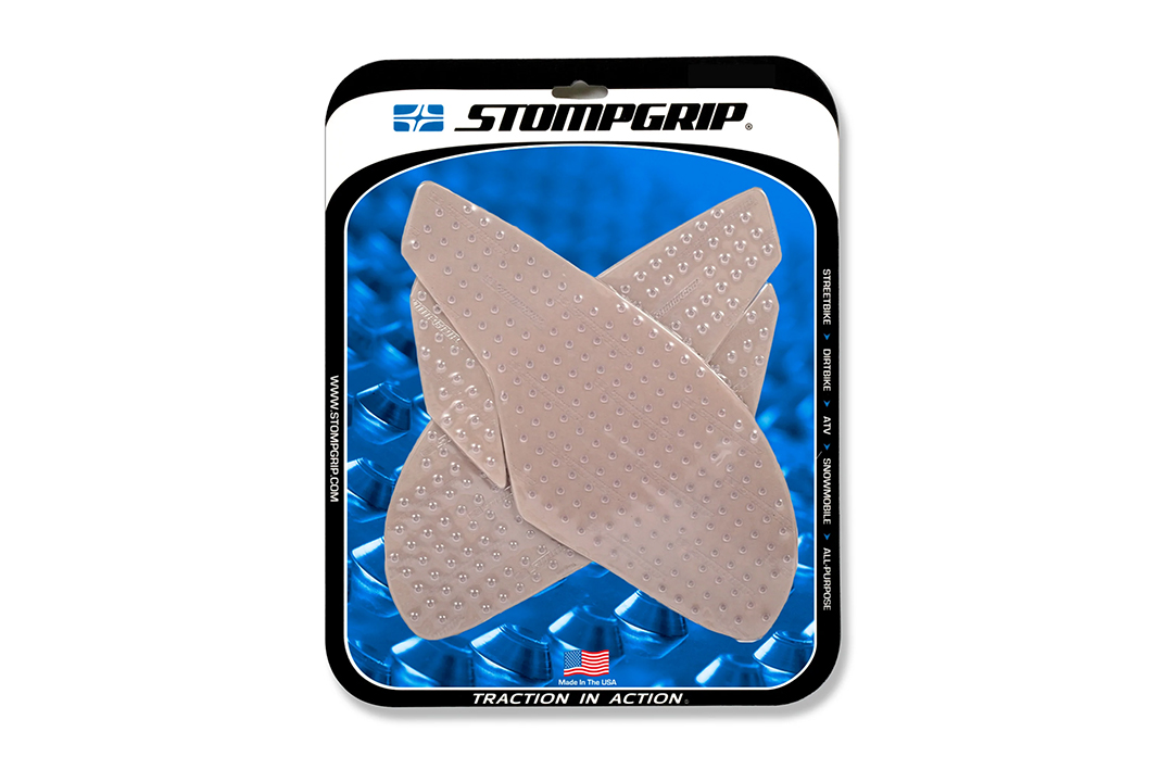 Stompgrip clear, Volcano, for Triumph Daytona 675(R)/Str Triple