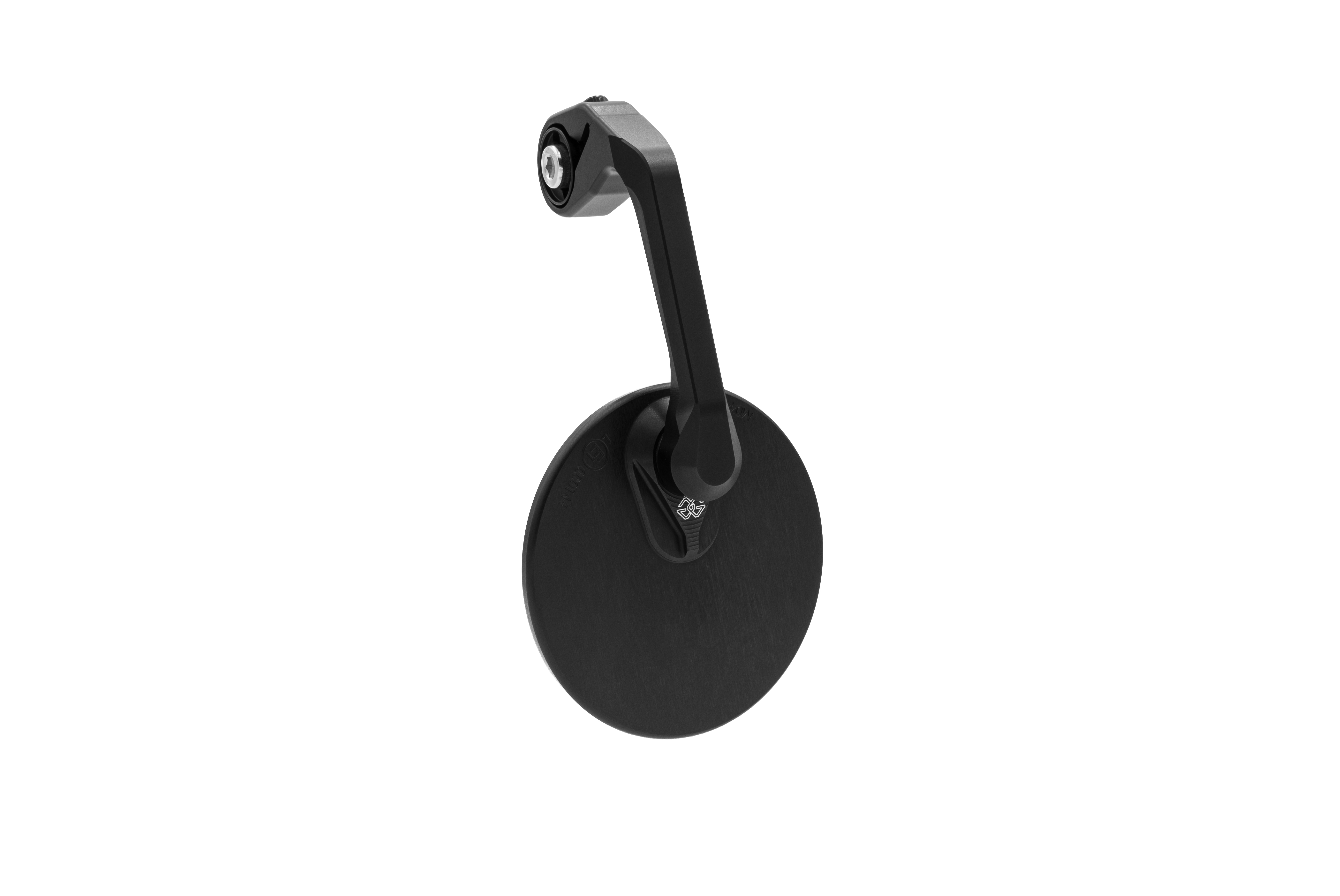 Gilles MOON Symmetrical handlebar-End Mirror, Black