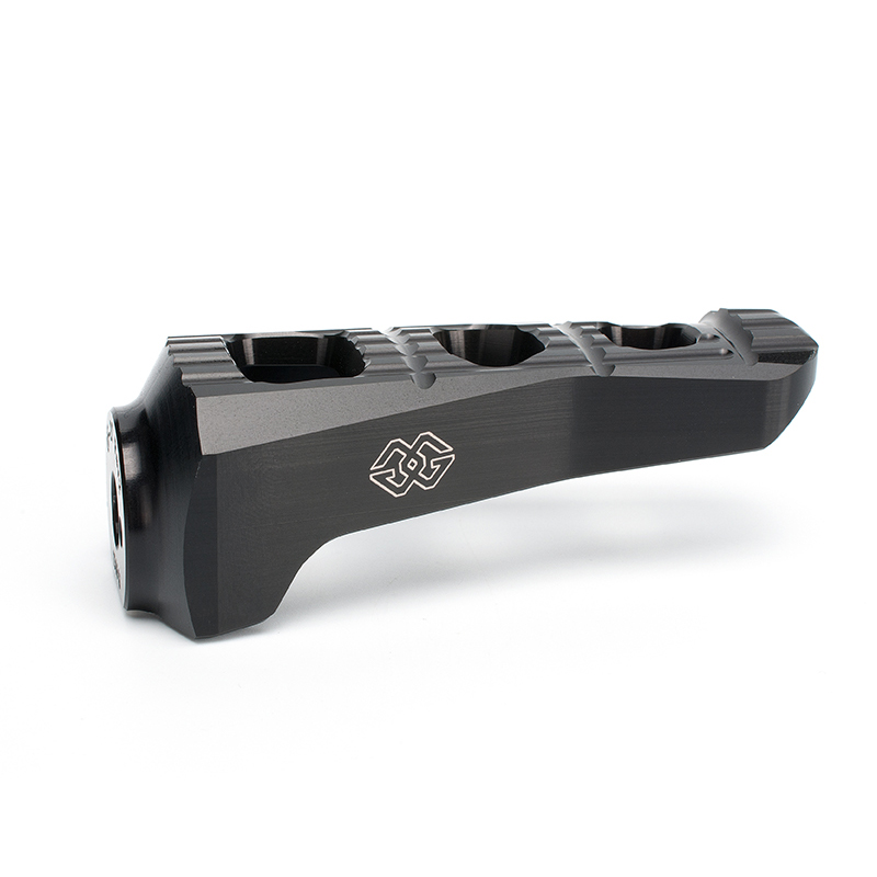 Gilles Touring Replacement Footpeg Kit, Rider, Black for BMW R1100GS, F800GS/F650GS