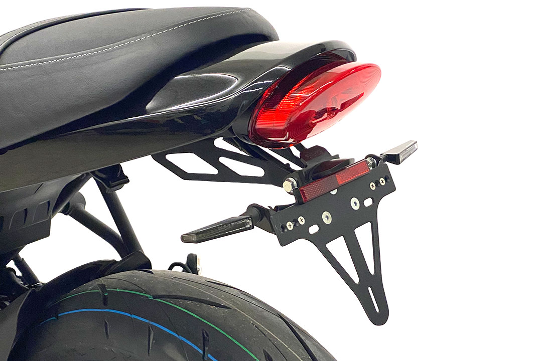 alpha Technik Licence Plate Holder for Kawasaki Z650RS Model Year 2022-