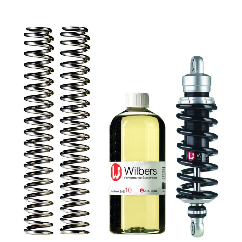 Wilbers Suspension Kit Type 640 Adjustline for BMW G 310 R 16- Lowering -40 mm
