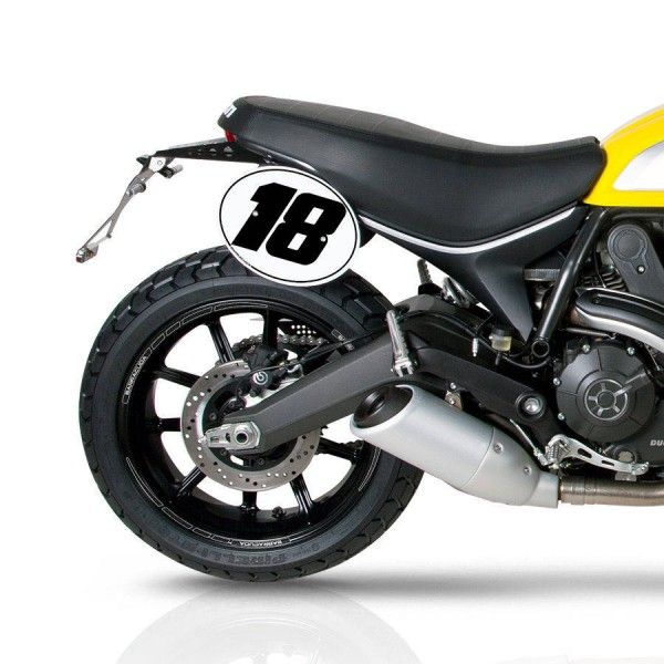 Barracuda License Plate Holder for Ducati Scrambler 2015-2017
