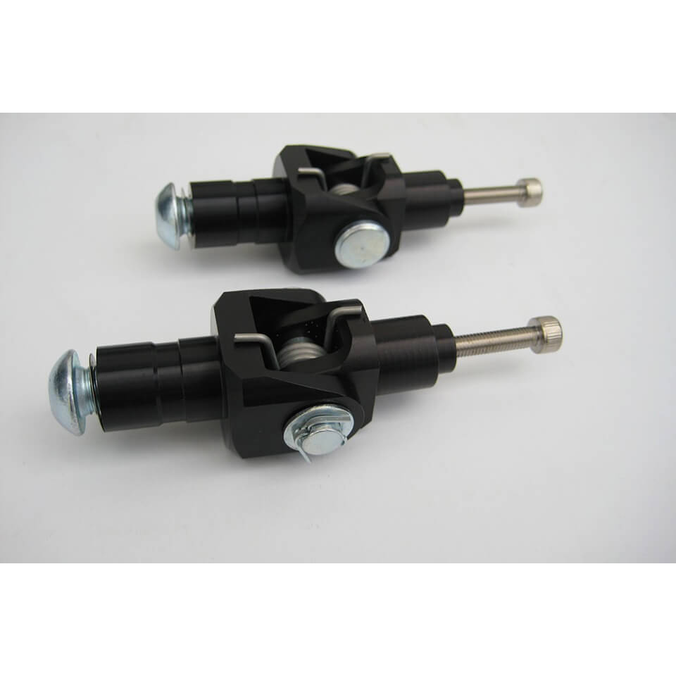 LSL footpeg joint kit, black