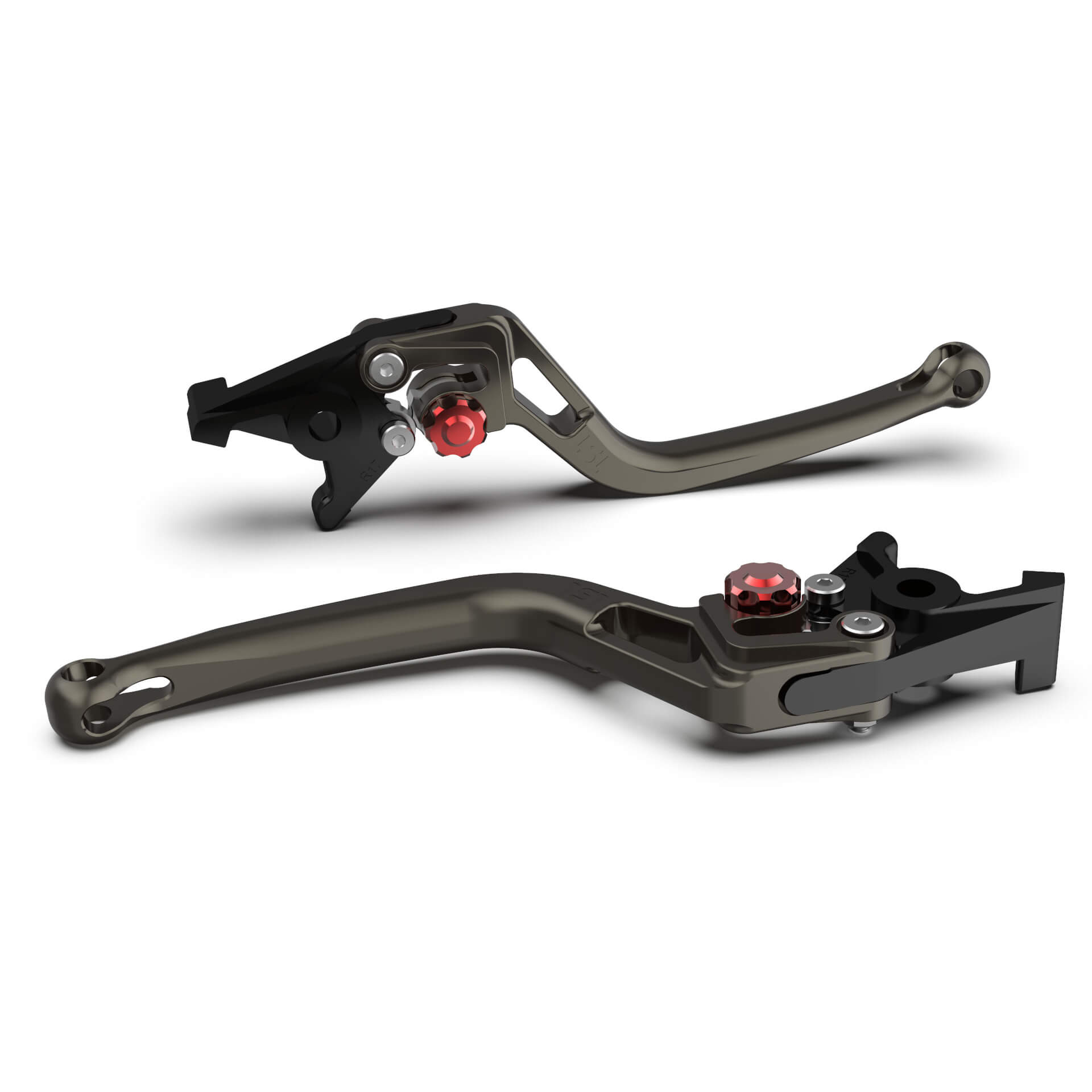 LSL BOW R52R Brake Lever, anthracite/red