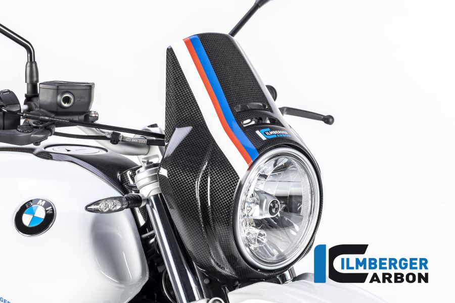 Ilmberger Carbon head lightcockpit fairing, glossy, BMW R nineT Urban GS 2016-