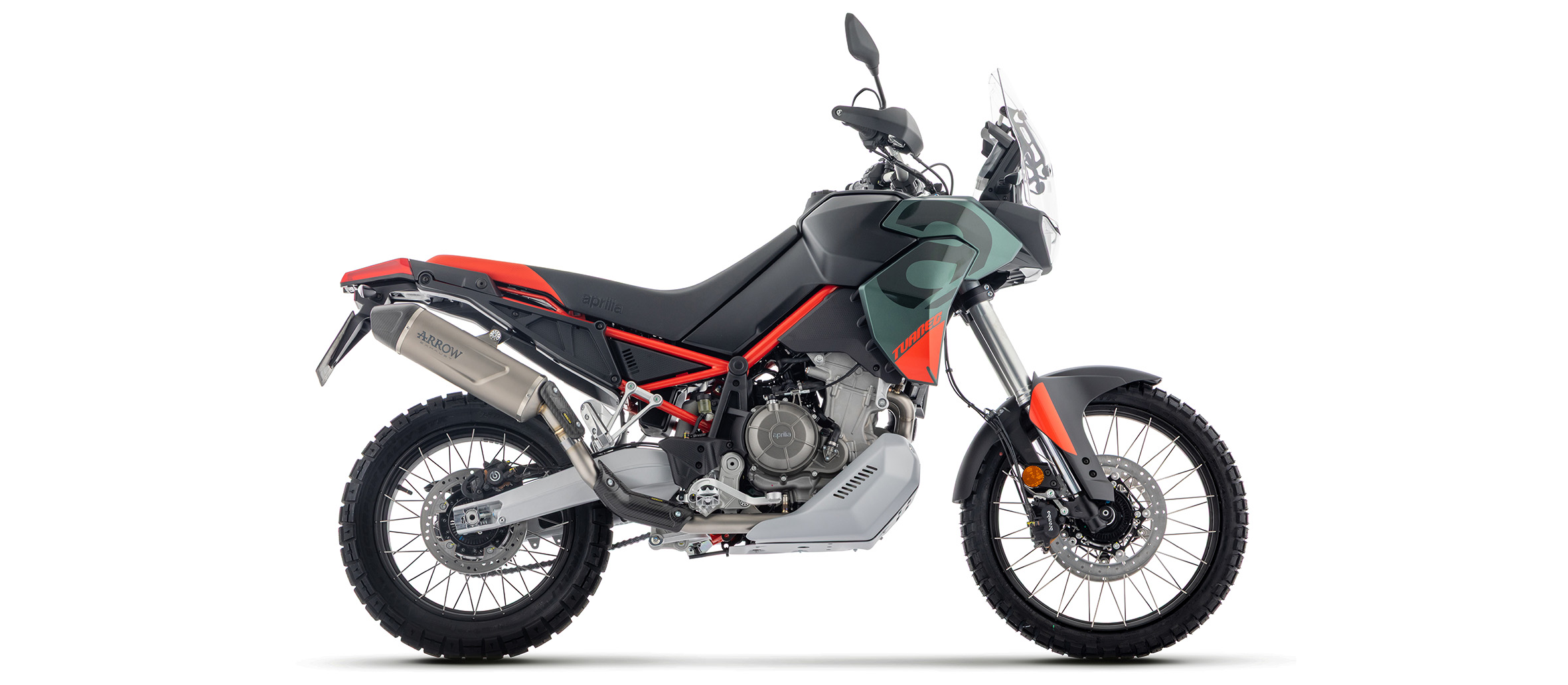 ARROW INDY RACE EVO Titanium Exhaust for Aprilia Tuareg 660 2025-