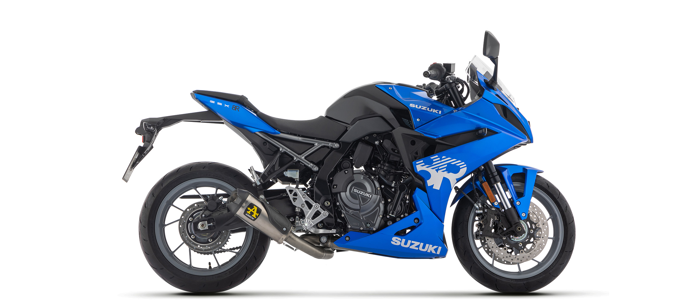 ARROW WORKS Titanium Racing Exhaust for Suzuki GSX-8S, GSX-8R 2024- and GSX-8T, 8TT, 2025-